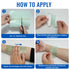 Medlot Tattoo Aftercare Bandage, 10in x 2yd Roll - Waterproof Tattoo Wrap Protection Film