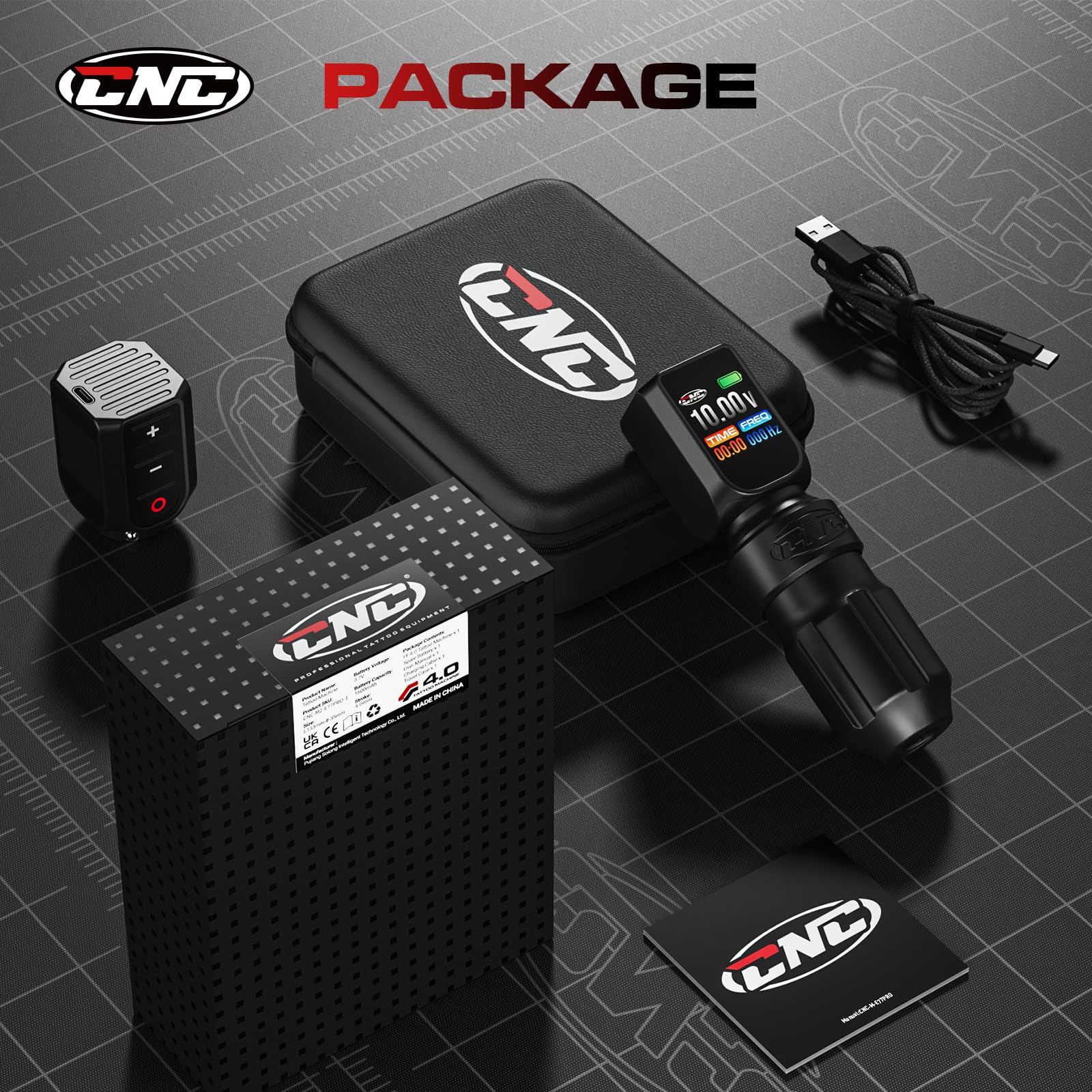 E77PRO-1 Wireless Tattoo Pen Machine