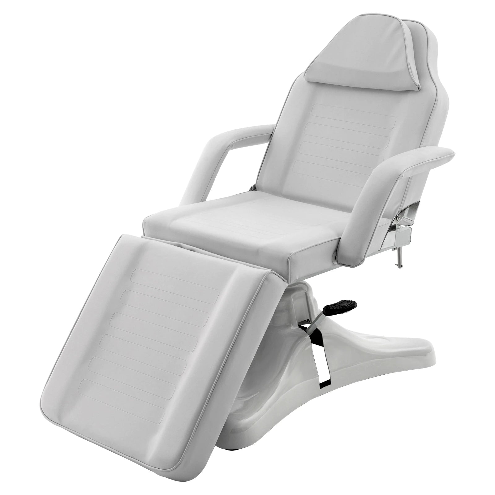 360° Rotating Hydraulic Tattoo Chair Table - Adjustable Height Facial Bed for Clients