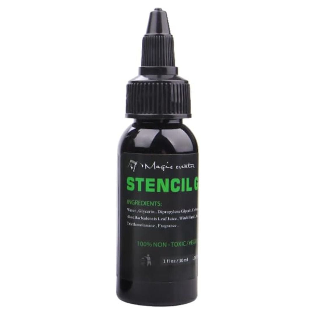 Illusionist Magic Creator Tattoo Stencil Transfer Gel Solution 1 oz