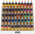 Holder Ink Acrylic 50 Bottles Organizer