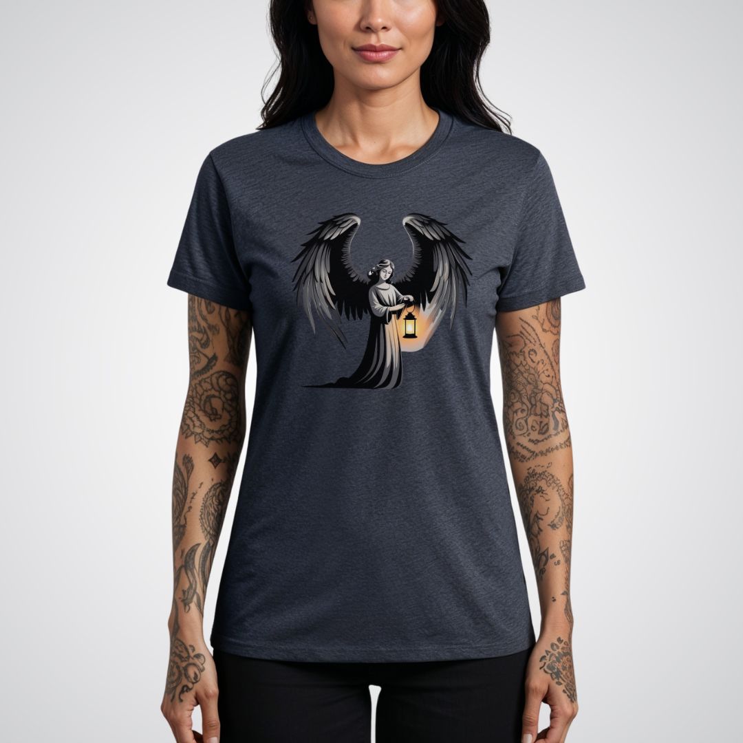 Angel of Hope Realism Tattoo Unisex T-Shirt - Tattoo Unleashed