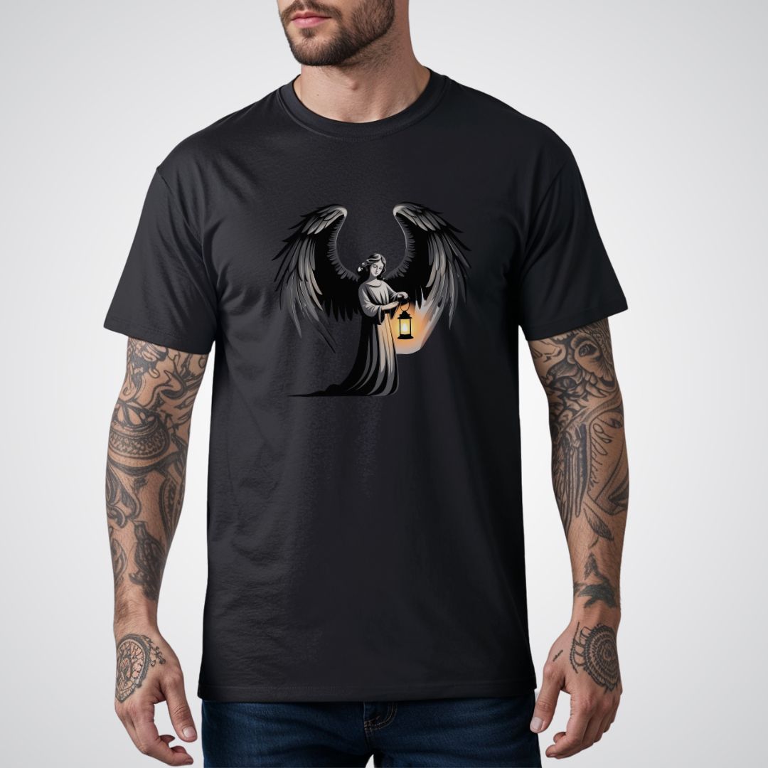 Angel of Hope Realism Tattoo Unisex T-Shirt - Tattoo Unleashed