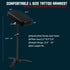 Black Adjustable Tattoo Armrest Stand by POARMEEY Tripod Arm - Tattoo Unleashed