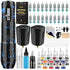 Camou Wireless Tattoo Pen Machine Kit By Stigma - Blue - Tattoo Unleashed