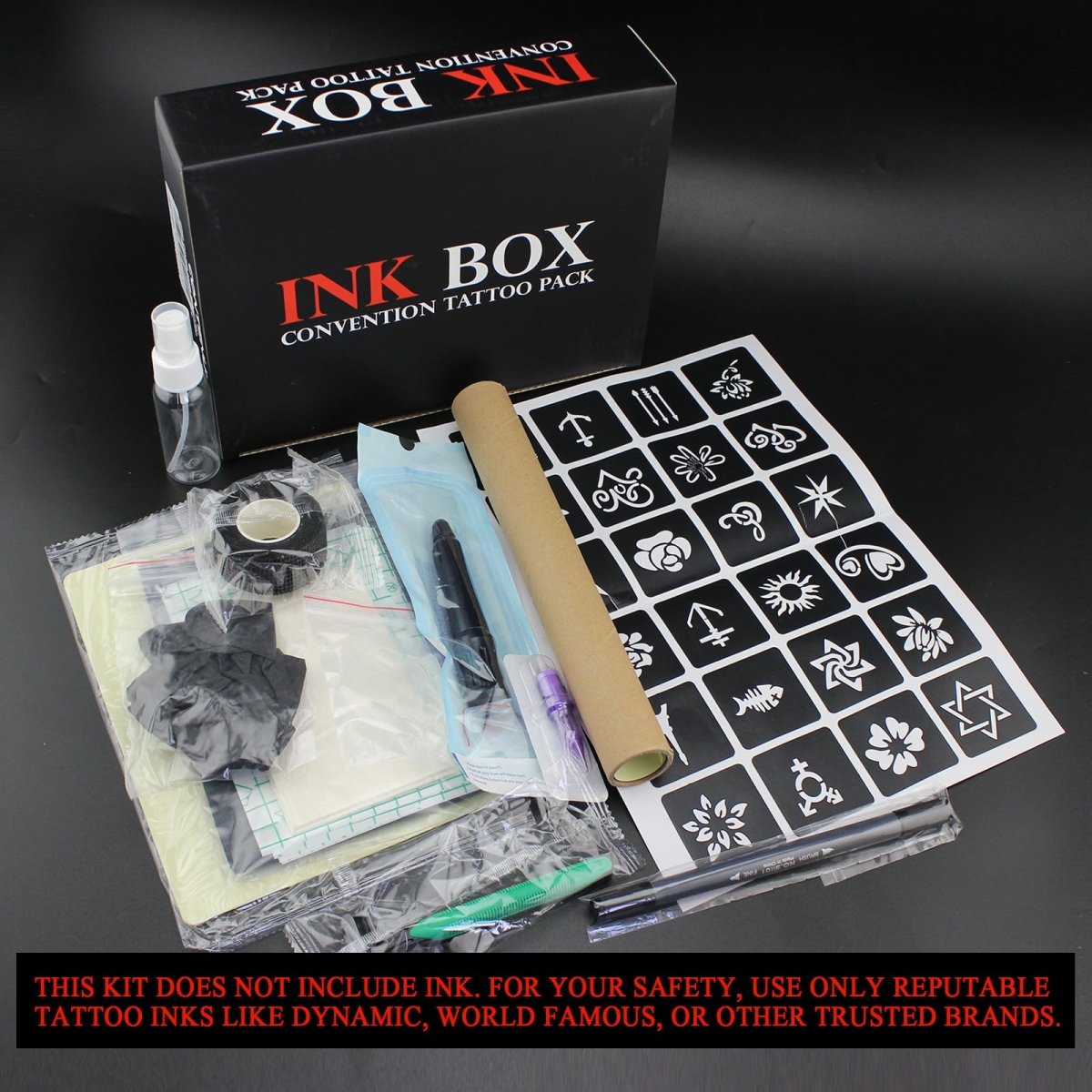 Cartridge Hand Poke Tattoo Kit (Classic Kit) - Tattoo Unleashed