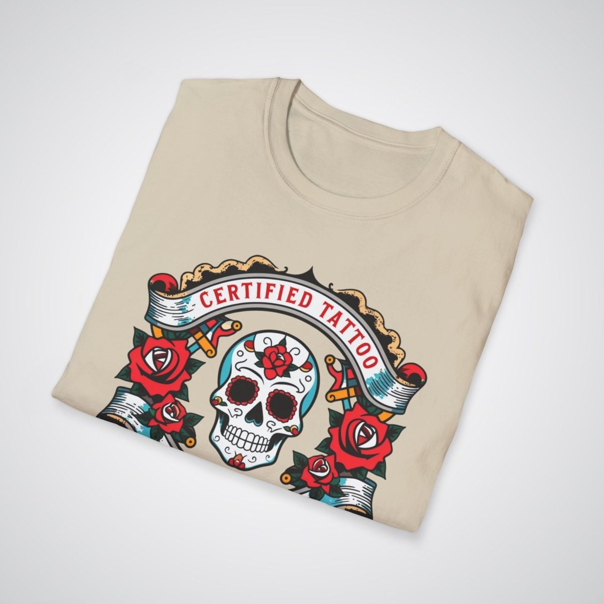 Certified Tattoo Enthusiast Unisex T-shirt - Tattoo Unleashed