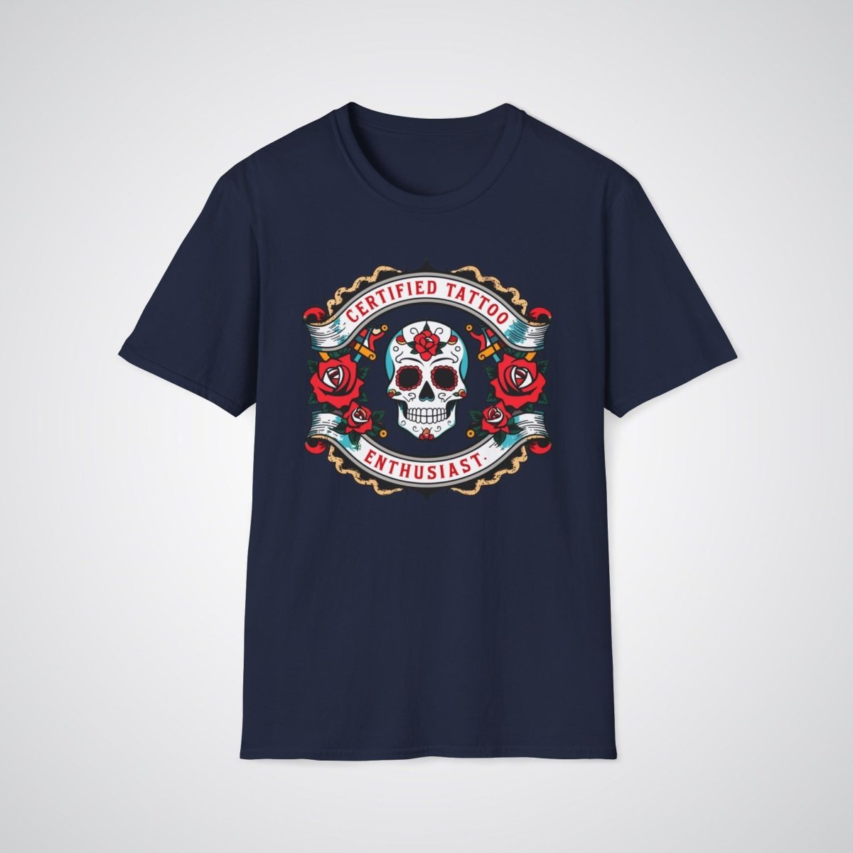 Certified Tattoo Enthusiast Unisex T-shirt - Tattoo Unleashed