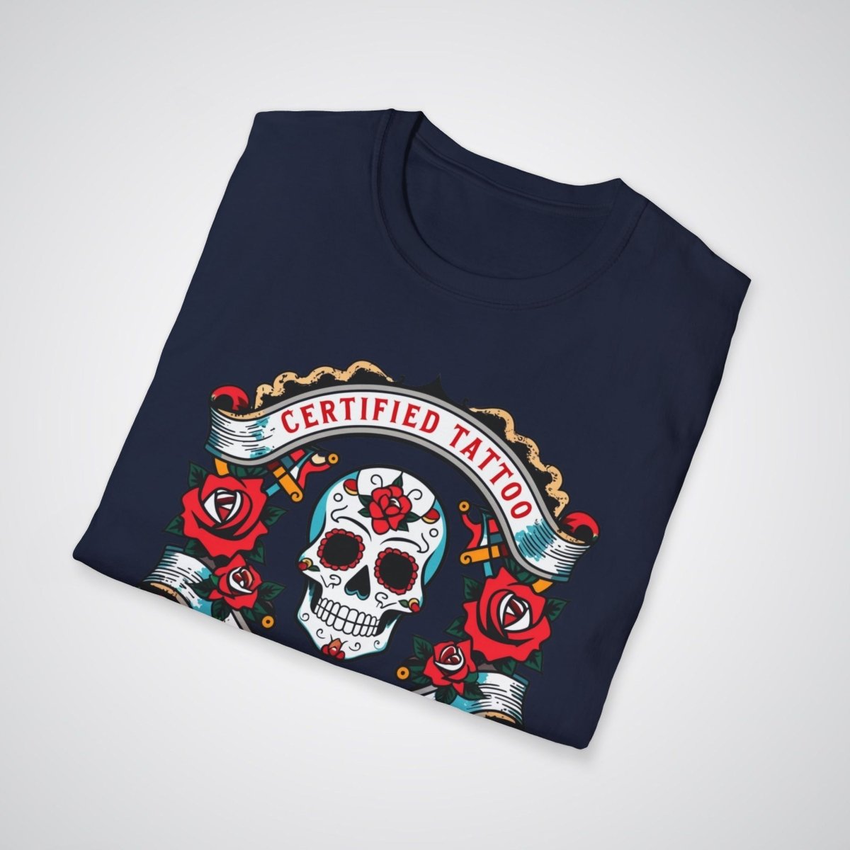 Certified Tattoo Enthusiast Unisex T-shirt - Tattoo Unleashed