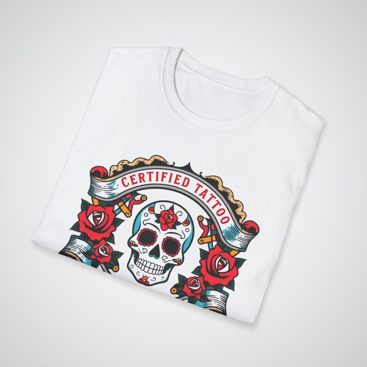 Certified Tattoo Enthusiast Unisex T-shirt - Tattoo Unleashed