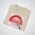 Cherry Blossom Tree with Rising Sun Japanese Tattoo Unisex T-Shirt - Tattoo Unleashed