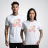 Cherry Blossoms with Cranes Japanese Tattoo Unisex T-Shirt - Tattoo Unleashed