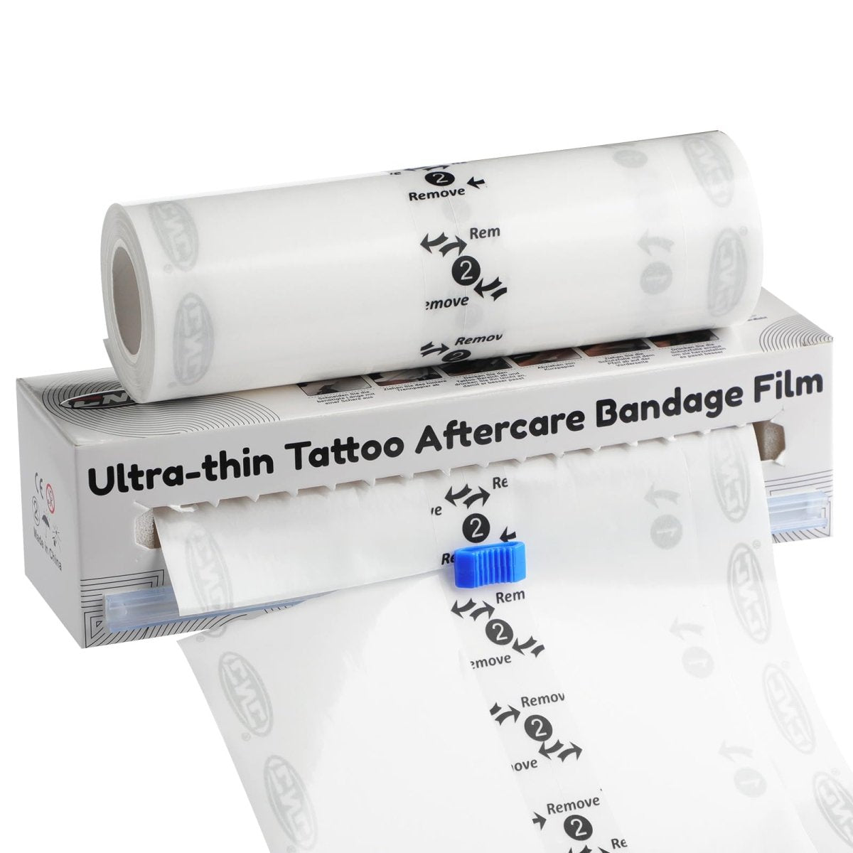 CNC Tattoo Aftercare Bandage 6"x 5.5 Yard Waterproof Adhesive - Tattoo Unleashed