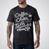 Coffee, Chaos, and Tattoos – #MomLife Tattoo Unisex T-Shirt - Tattoo Unleashed