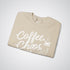 Coffee, Chaos, and Tattoos – #MomLife Unisex Crewneck Sweatshirt - Tattoo Unleashed