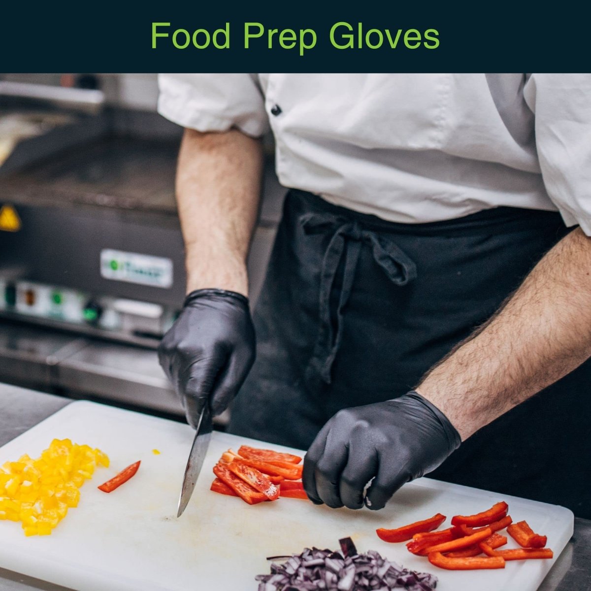 Disposable Black Nitrile Gloves by FifthPulse - Large 50pcs - Tattoo Unleashed