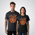 Dragon with Samurai Sword Neo - Traditional Tattoo Unisex T-Shirt - Tattoo Unleashed