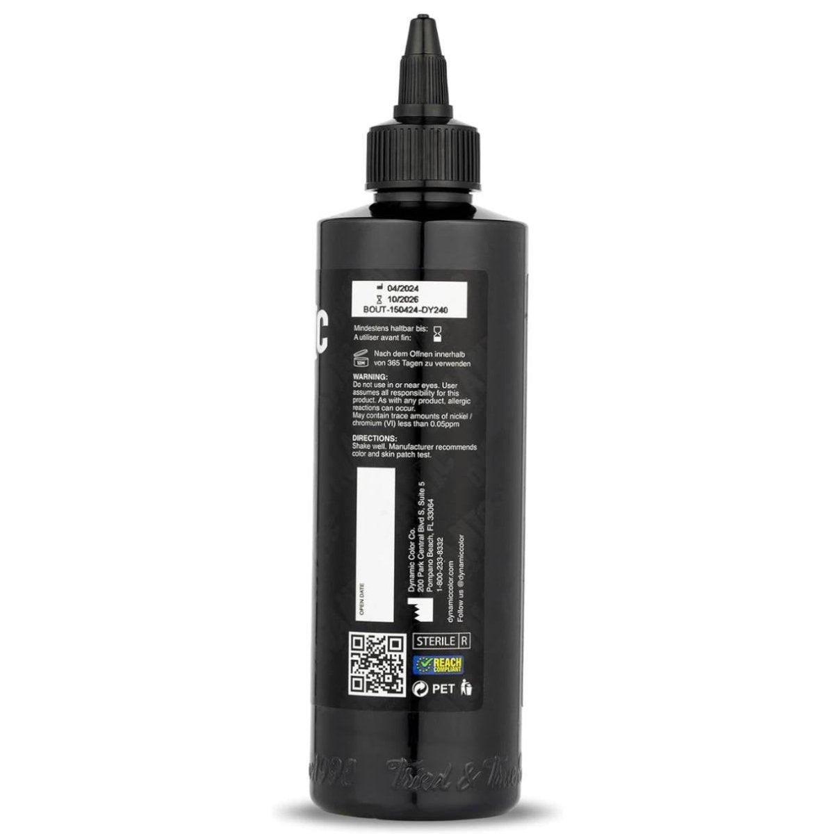 Dynamic Color Co Dynamic Color Co - BLKout Tattoo Ink, for Blackout Tattoos, Solid Black ...
