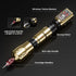 E400 Wireless Tattoo Pen Machine - Gold - Tattoo Unleashed