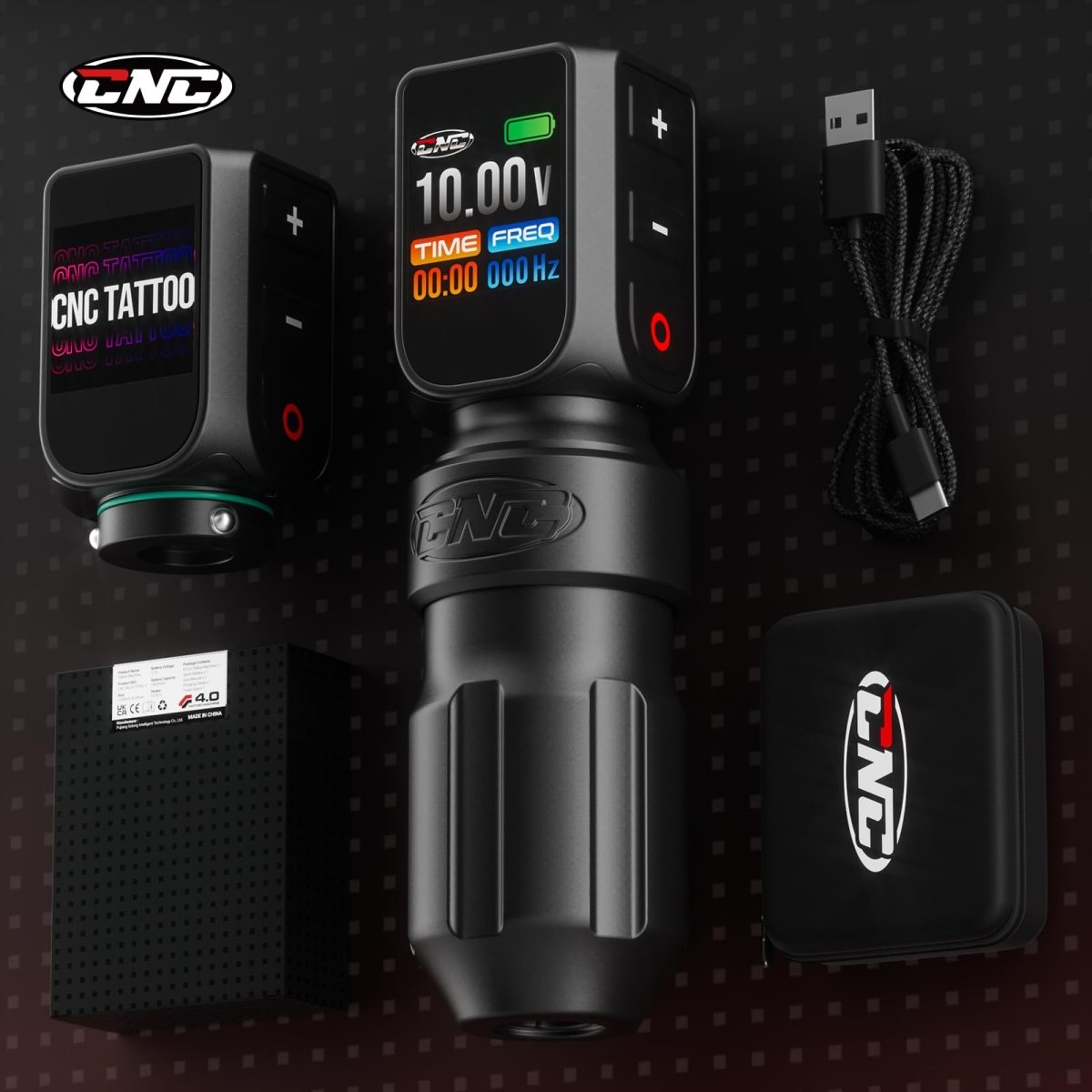 E77PRO - 1 Wireless Tattoo Pen Machine - Tattoo Unleashed
