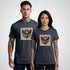 Eagle with American Flag Neo - Traditional Tattoo Unisex T-Shirt - Tattoo Unleashed