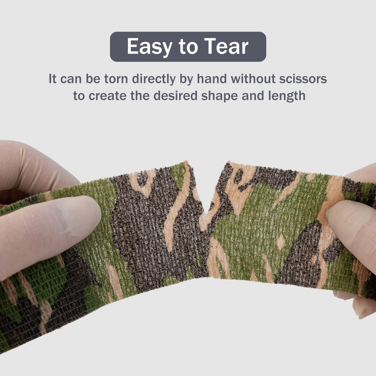 EZ Tattoo Grip Tape - 24pcs Camo Self Adhesive Bandage (1in x 5yd) for Tattoo Machine - Tattoo Unleashed