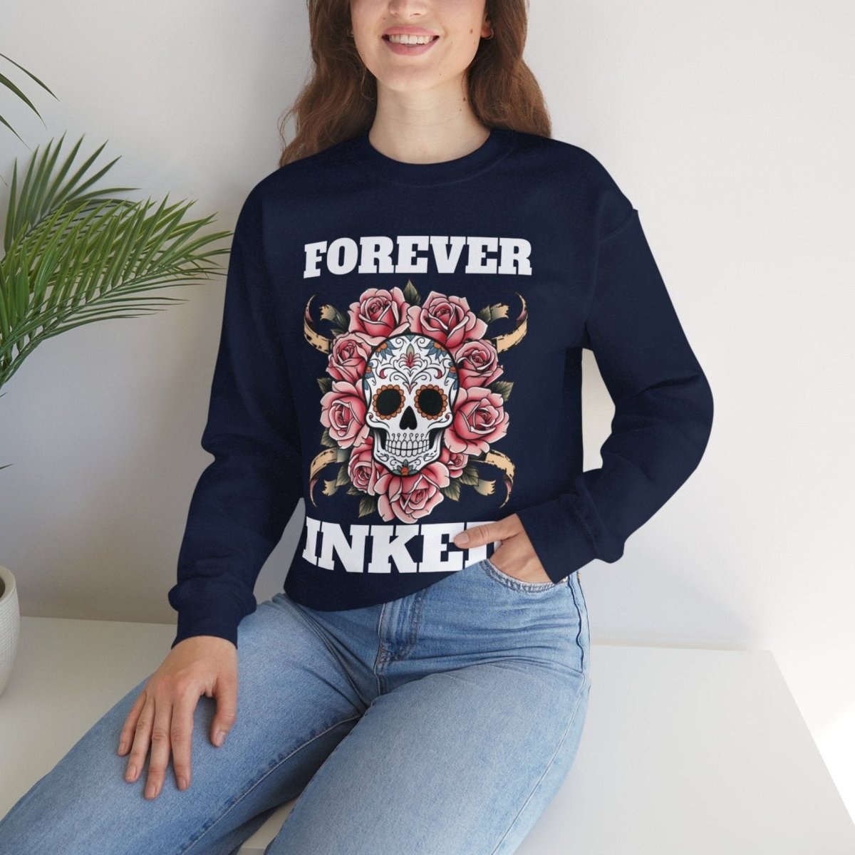 Forever Inked Unisex Crewneck Sweatshirt - Tattoo Unleashed