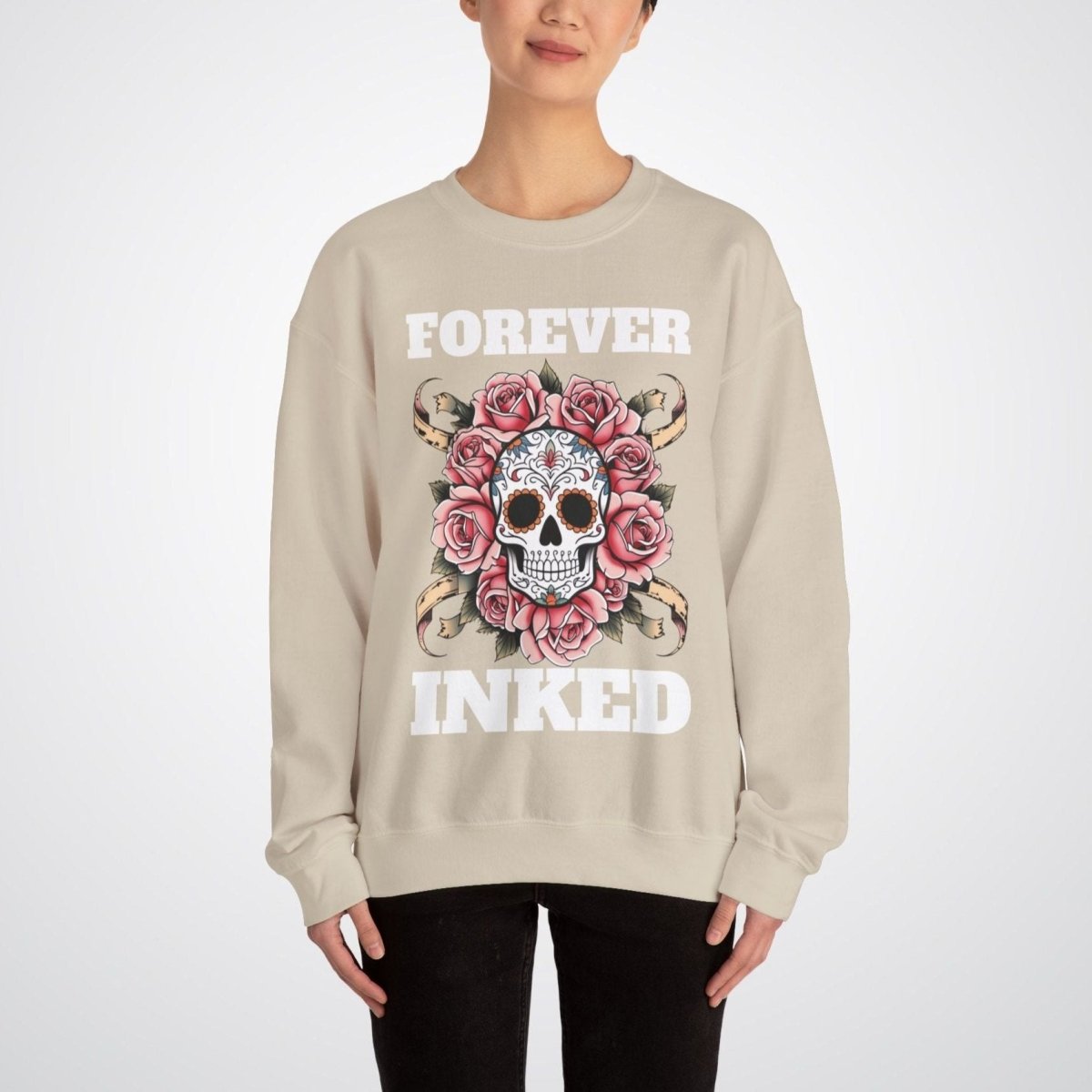 Forever Inked Unisex Crewneck Sweatshirt - Tattoo Unleashed