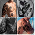 Full Arm & Half Arm Temporary Tattoos (46 sheets) by Yazhiji - Tattoo Unleashed