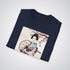 Geisha with a Fan Japanese Tattoo Unisex T-Shirt - Tattoo Unleashed