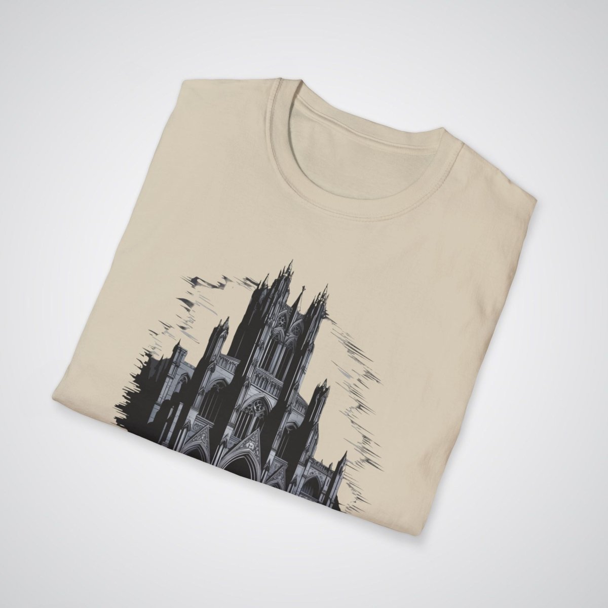 Gothic Cathedral Realism Tattoo Unisex T-Shirt - Tattoo Unleashed