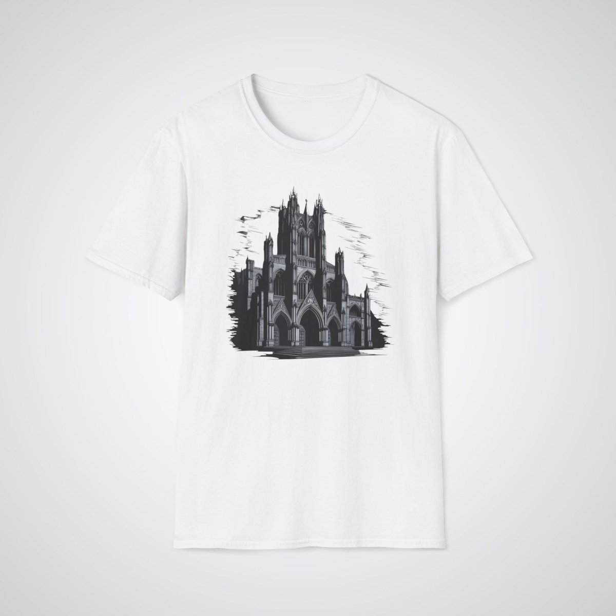 Gothic Cathedral Realism Tattoo Unisex T-Shirt - Tattoo Unleashed