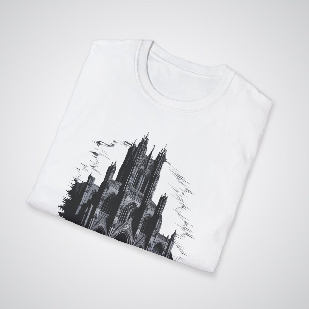 Gothic Cathedral Realism Tattoo Unisex T-Shirt - Tattoo Unleashed