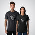 Heart and Clock Gear Realism Tattoo Unisex T-Shirt - Tattoo Unleashed