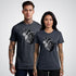 Heart and Clock Gear Realism Tattoo Unisex T-Shirt - Tattoo Unleashed