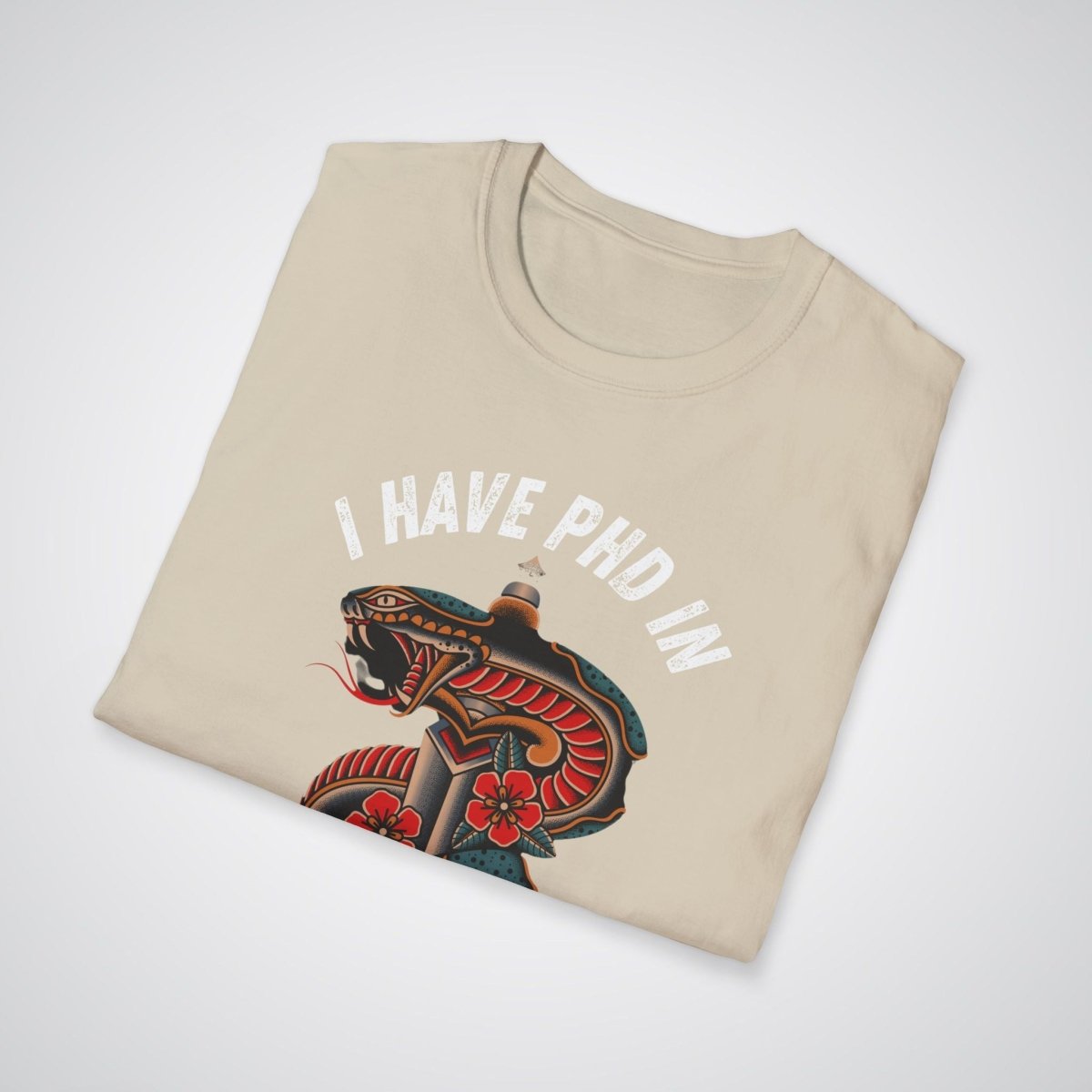 I Have PHD in Inkology Unisex T-shirt - Tattoo Unleashed