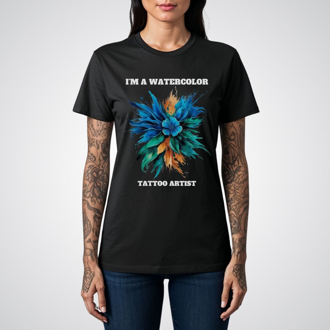 I'm a Watercolor Tattoo Artist Unisex T-shirt - Tattoo Unleashed