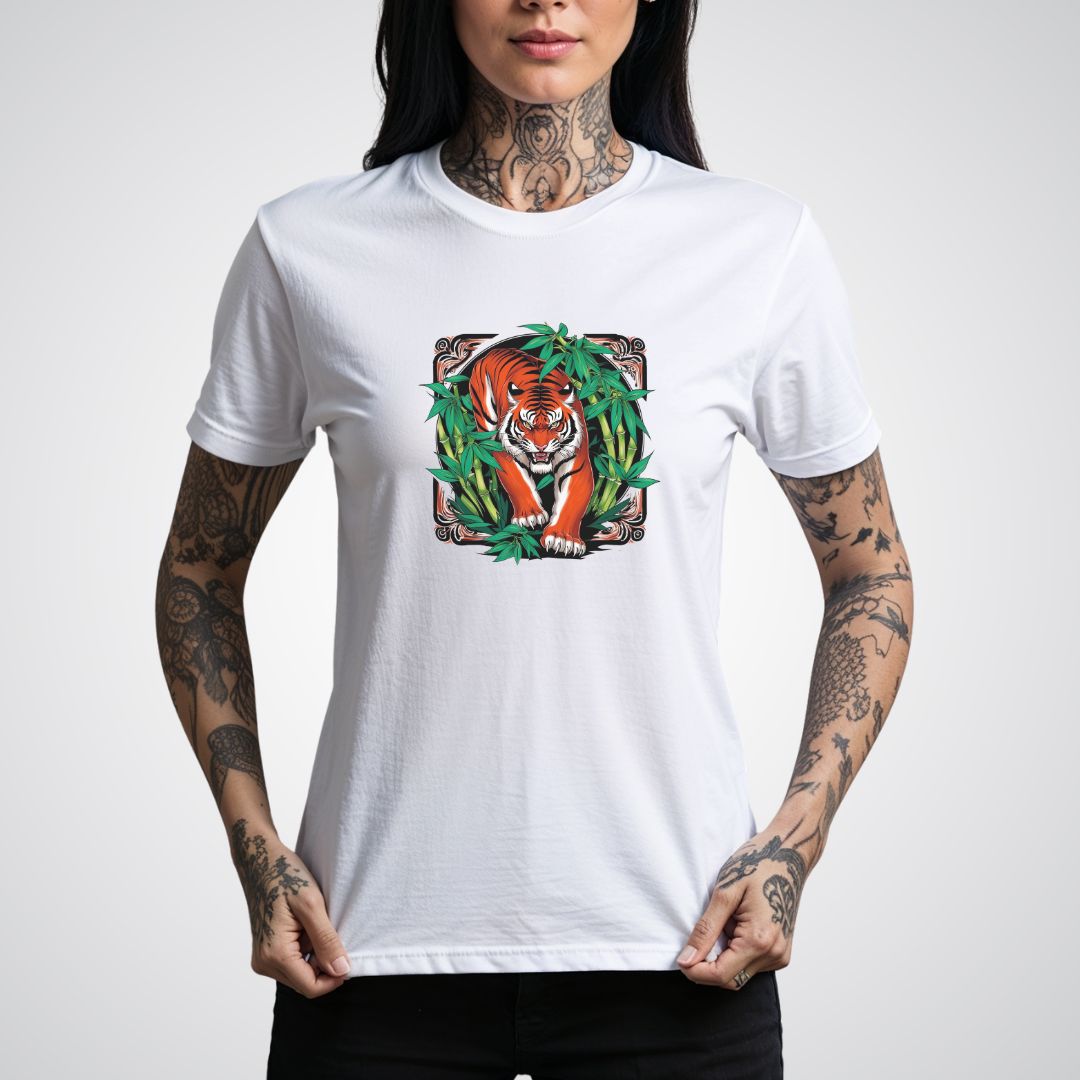 Japanese Tiger Tattoo Unisex T-Shirt - Tattoo Unleashed