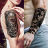Large Half Arm Sleeve Temporary Tattoos By Coktak (68 Sheets) - Tattoo Unleashed
