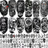 Large Half Arm Sleeve Temporary Tattoos By Coktak (68 Sheets) - Tattoo Unleashed