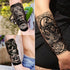 Large Half Arm Sleeve Temporary Tattoos By Coktak (68 Sheets) - Tattoo Unleashed