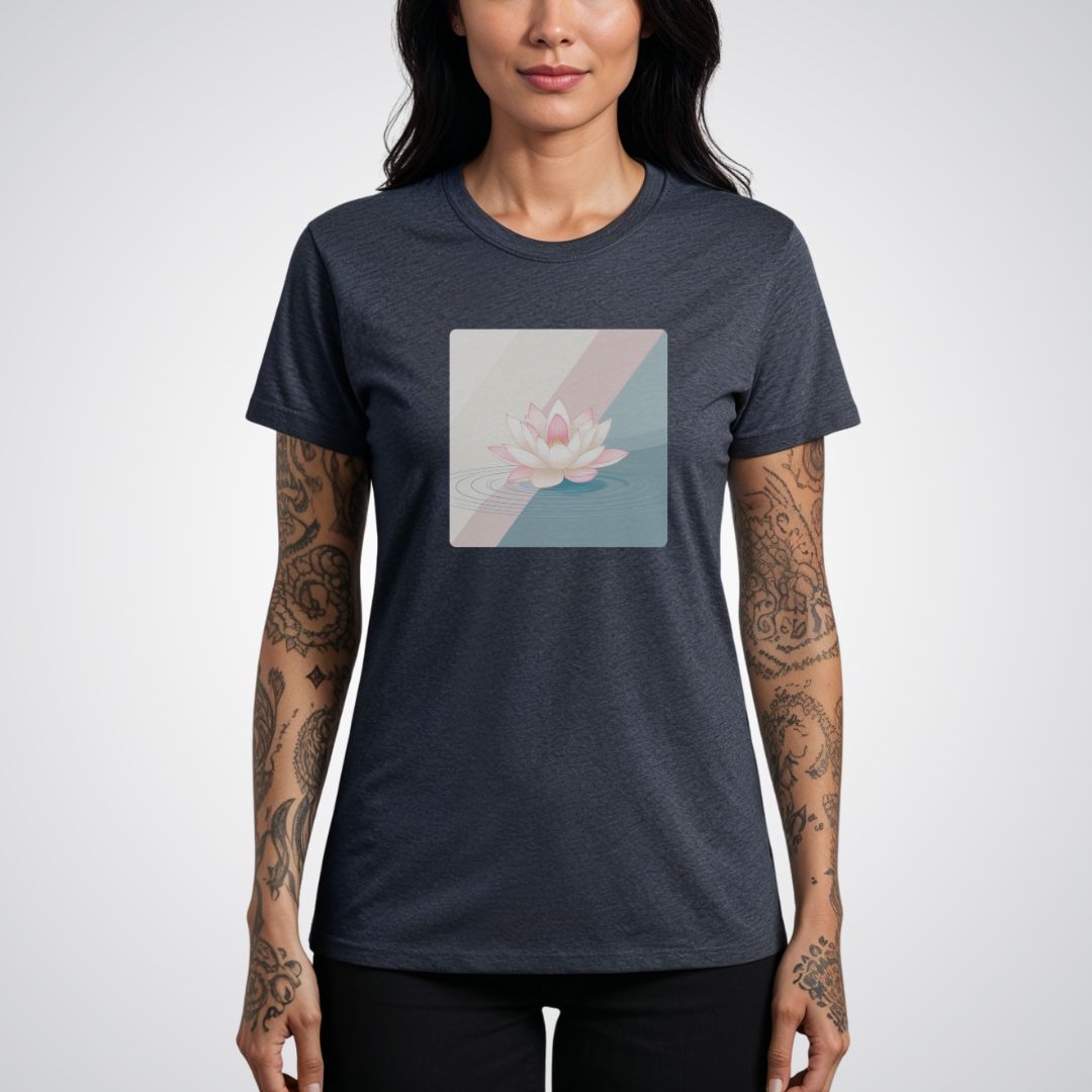 Lotus Flower in Water Japanese Tattoo Unisex T-Shirt - Tattoo Unleashed