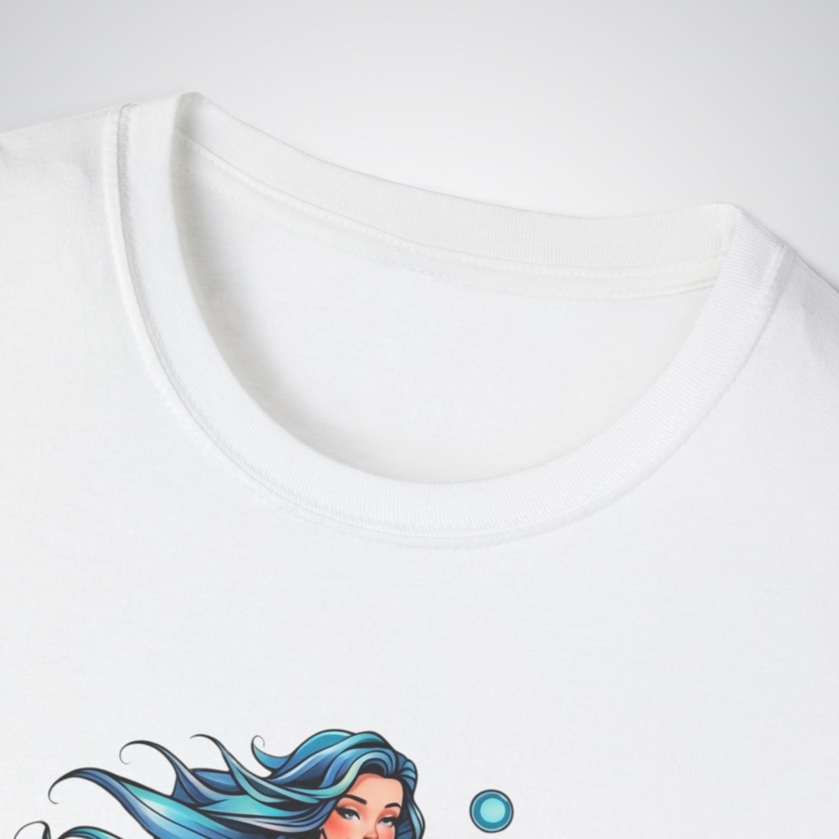 Mermaid with Anchor Neo - Traditional Tattoo Unisex T-Shirt - Tattoo Unleashed