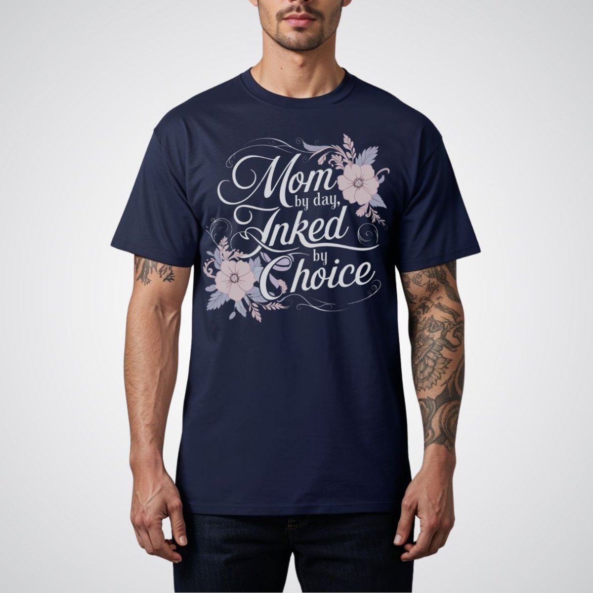Mom By Day, Inked By Choice Tattoo Unisex T-Shirt Tattoo Unleashed