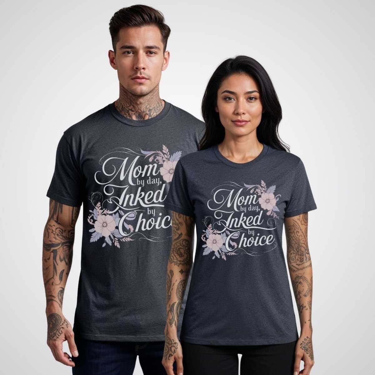 Mom By Day, Inked By Choice Tattoo Unisex T-Shirt - Tattoo Unleashed