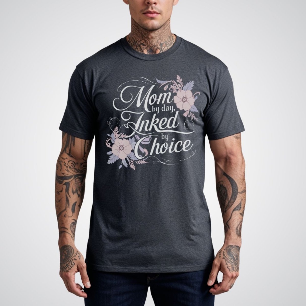 Mom By Day, Inked By Choice Tattoo Unisex T-Shirt - Tattoo Unleashed