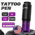 Neebol Wireless Tattoo Machine Kit with Dual 1600mAh Batteries - Purple - Tattoo Unleashed