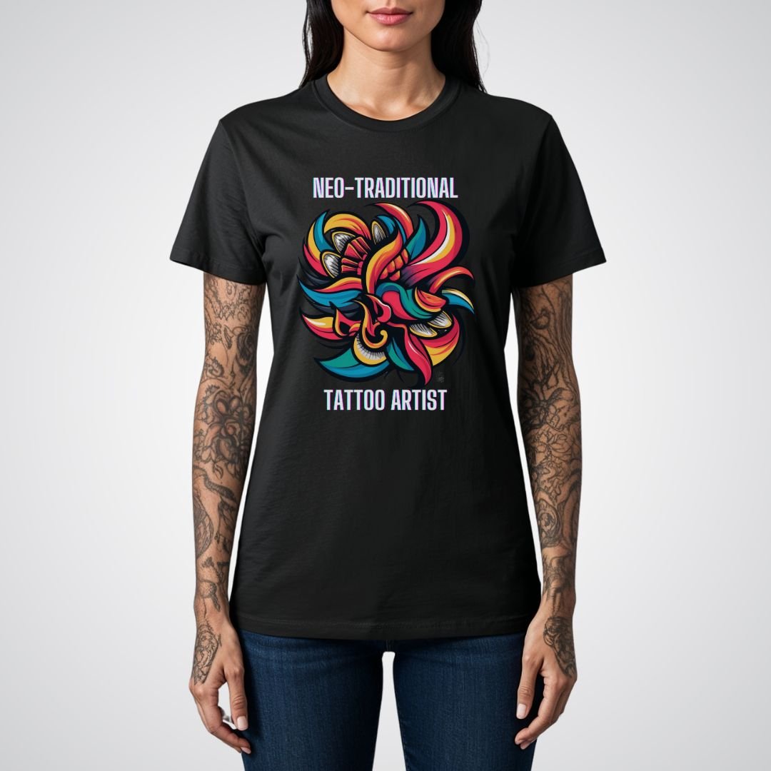 Neo - Traditional Tattoo Artist Unisex T-Shirt - Tattoo Unleashed