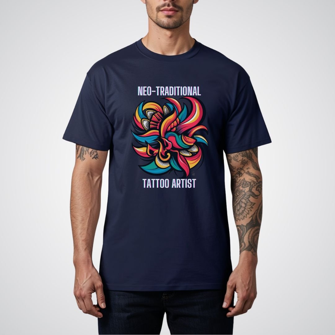 Neo - Traditional Tattoo Artist Unisex T-Shirt - Tattoo Unleashed