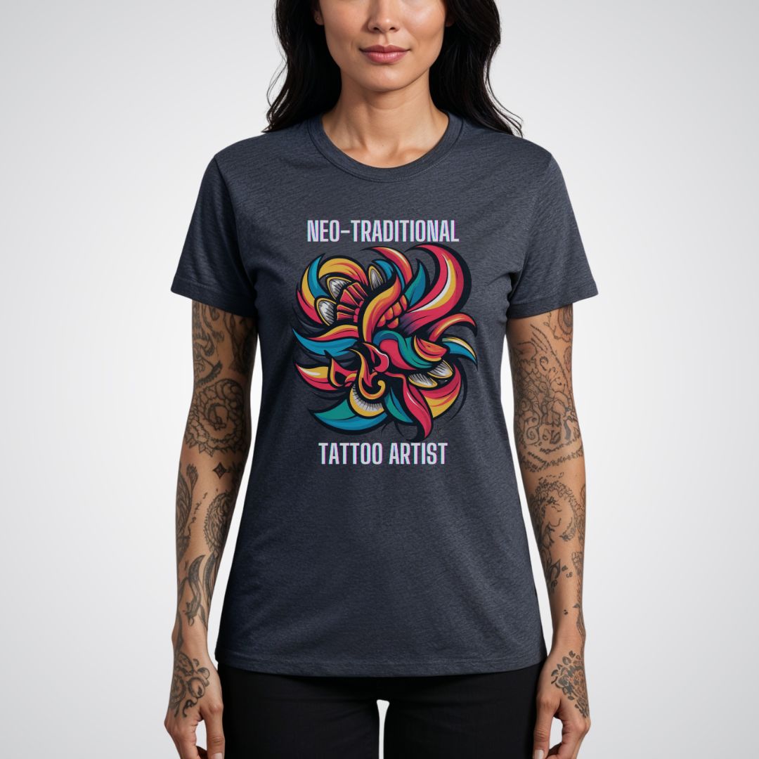 Neo - Traditional Tattoo Artist Unisex T-Shirt - Tattoo Unleashed